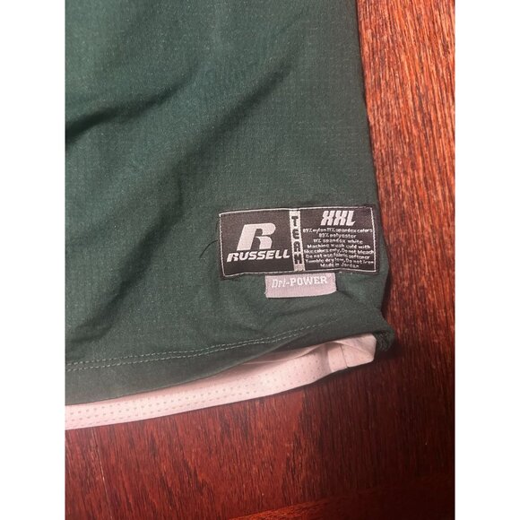 Russell Athletic Tank Top Men's 2XL Sportwear Sleeveless Muscle Logo Green - Picture 4 of 7
